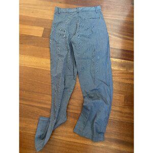 womens blue slacks